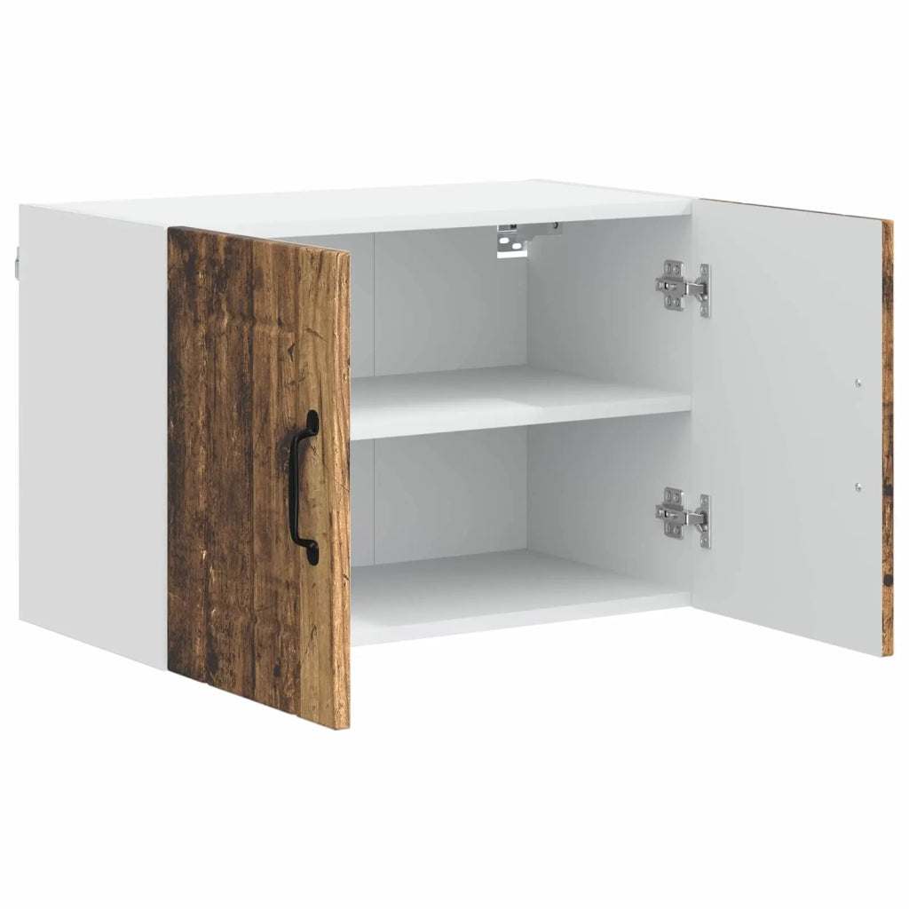 Armadietto a muro LUCCA 2 pcs Legno antico 60 x 31 x 40 cm