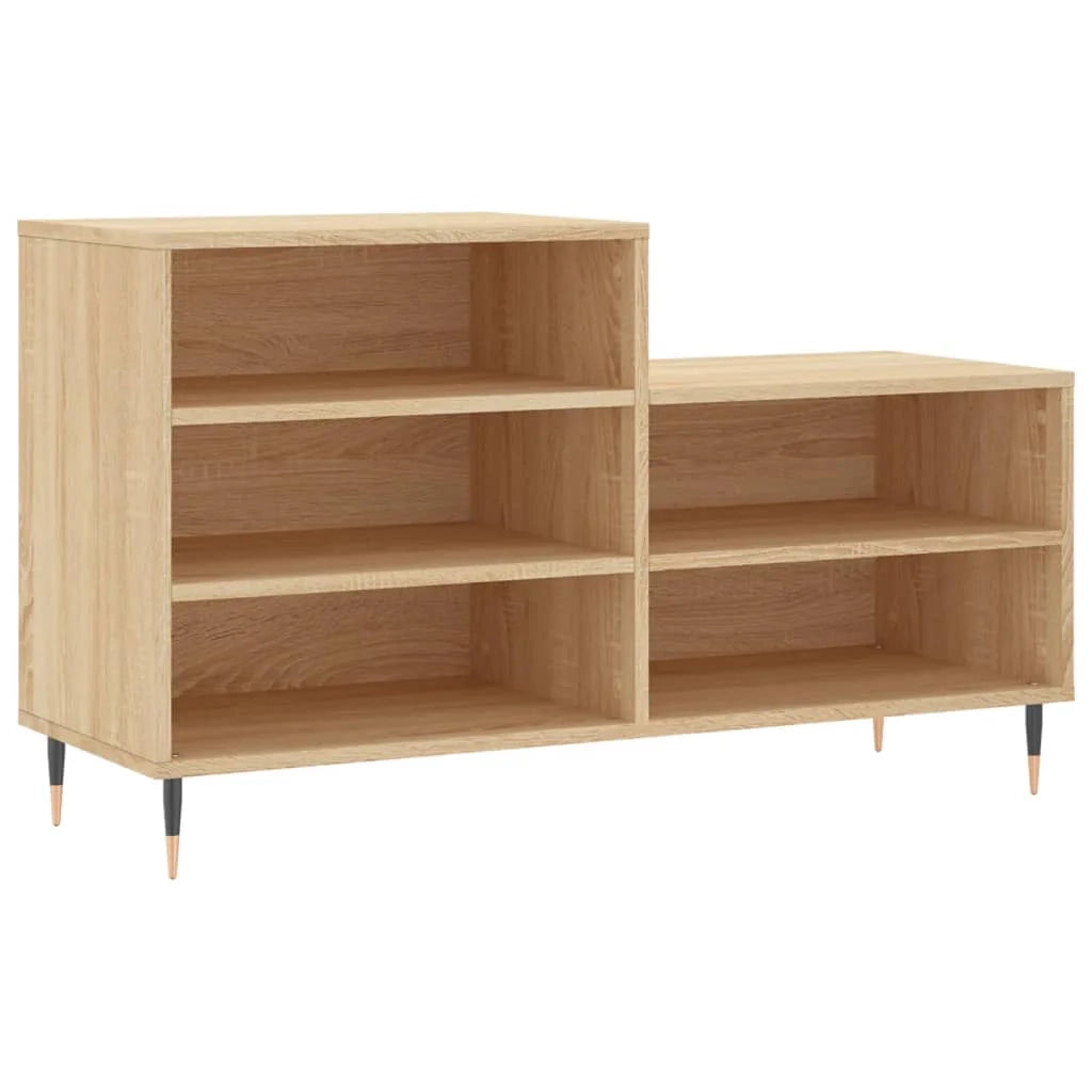 Scarpiera mobile contenitore per scarpe mobile per ingresso/corridoio/soggiorno design Sonoma 102 x 36 x 60 cm legno ingegnerizzato marrone 02_0021673