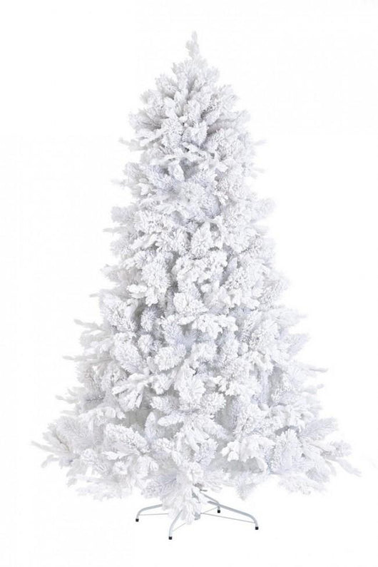 Albero di Natale Artificiale 180 cm 1383 Rami Bianco