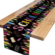 Decorazione per tavolo iscrizione scuola, decorazione per tavolo di benvenuto scuola decorazione per tavolo per bambini scuola inizio scuola introduzione festeggiamenti inizio scuola decorazione 180 x 35 cm