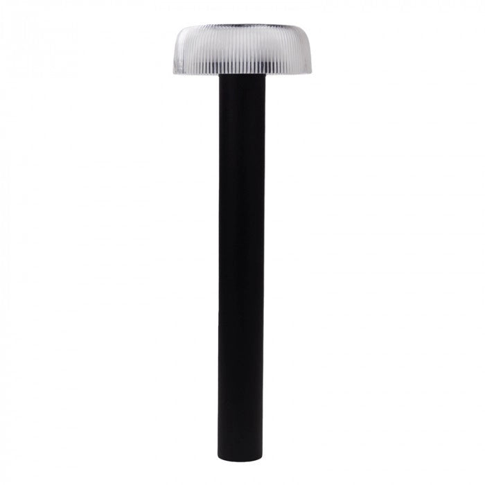 Paletto solare giardino nero 2,5W USB-C sensore Ecolight