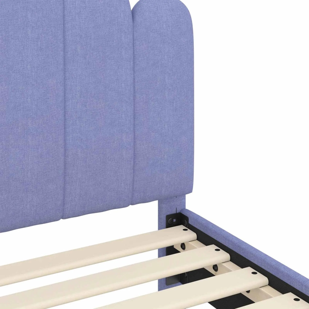 Struttura letto per bambini con testata Blu jeans 70 x 140 cm