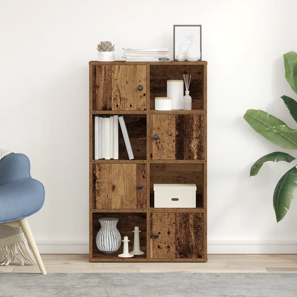 vidaXL Libreria Legno Vecchio 60x24x101,5 cm in Truciolato