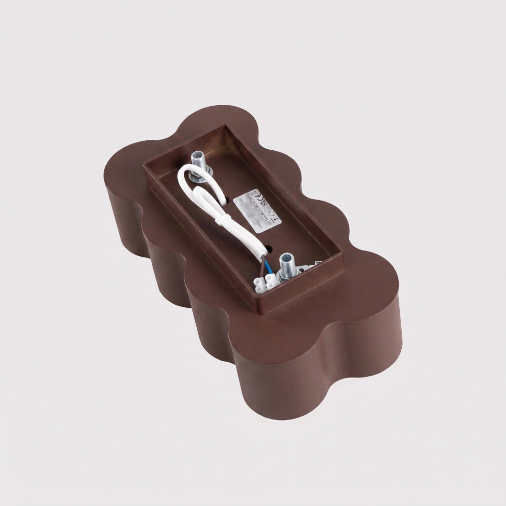 Plafoniera OVIO 2 marrone Gx53