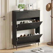 Mobile per scarpe HAARLEM 78 x 24 x 103 cm Legno ingegnerizzato 896876
