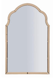 Specchio da Muro Tangeri Rosa 62x1x100 cm in MDF e Vetro e Specchio Rosa