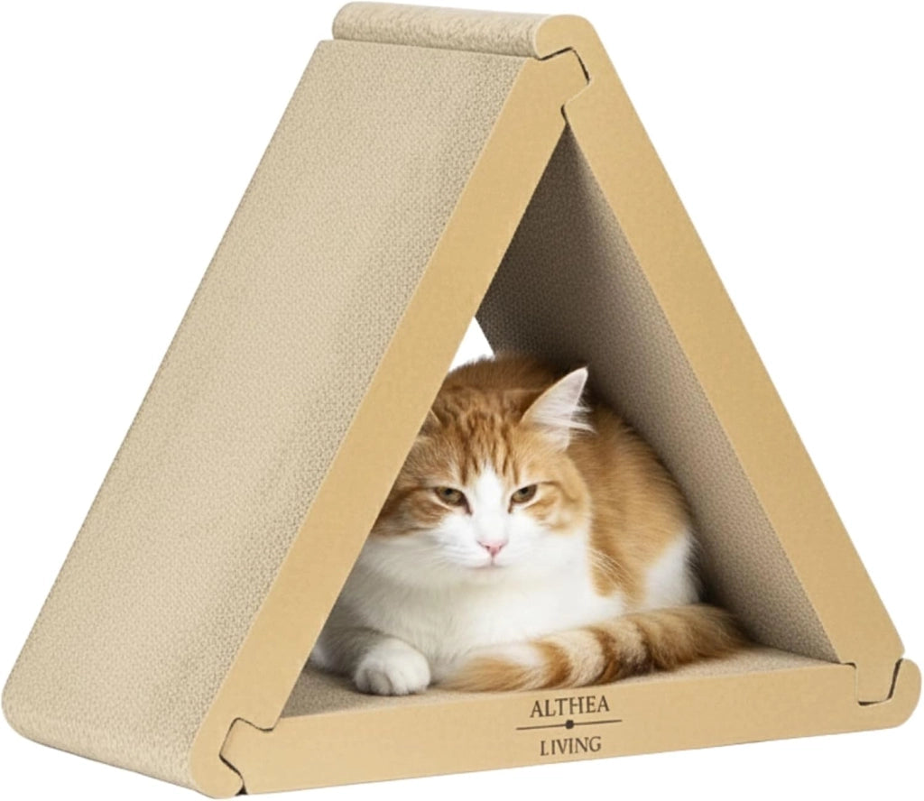 Tiragraffi per gatti BALANDRA pieghevole con 6 superfici di graffiatura 41 x 45 x 23 cm
