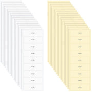 Etichette di chiusura PVC autoadesivi 1008 pezzi - Zegel per buste/enveloppe e scatole regalo - 2 x 3 cm - Adesione duratura - Etichette autoadesive per sigillatura