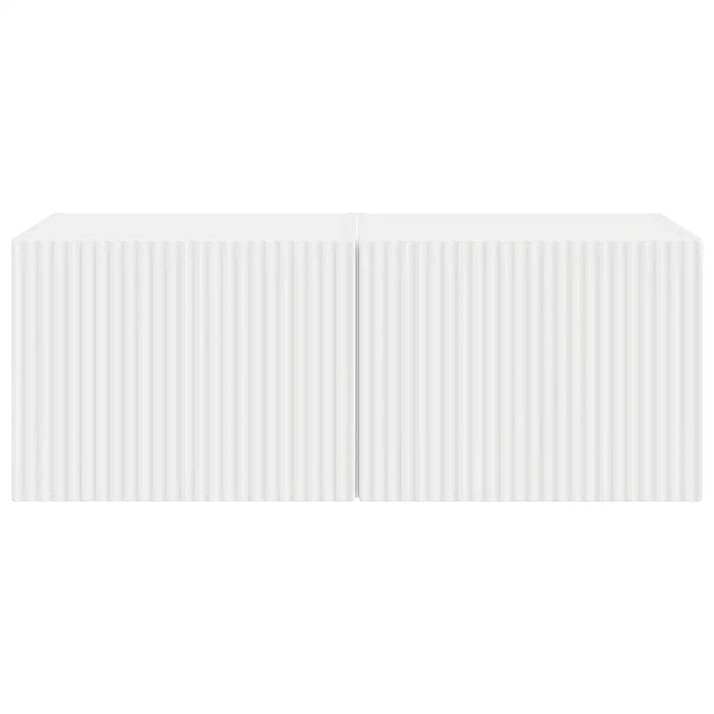 Mobile TV da parete 2 pcs Bianco 39 x 31 x 29,5 cm