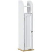 Mobiletto bagno con ripiano regolabile e armadietto ¨C zephmum ¨C 20x20x80 cm bianco