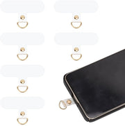 Cintura di sicurezza per smartphone - 6 pezzi - Transparenza - Accessorio per smartphone - Sicura e pratica per l'uso quotidiano