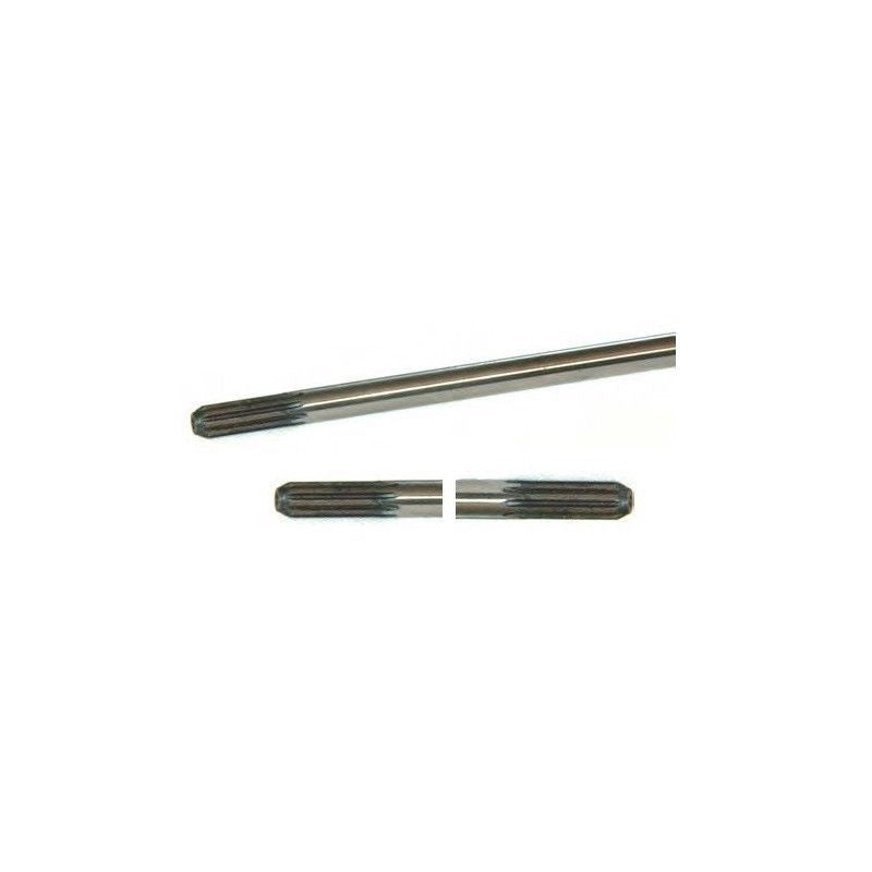 Asta per decespugliatore a scoppio 43cc 52cc a 7 righe lunghezza cm. 76 mm 8