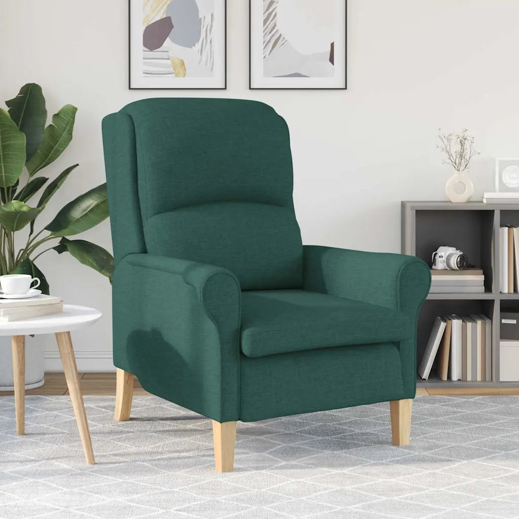 Divano Sedia-Poltrona Verde scuro Tessuto 957600
