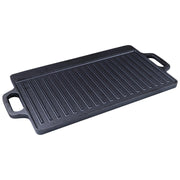 Set di 3 Griglie Rettangolare Reverso Cm45x22,5 In Ghisa