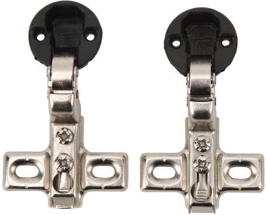Kit di Cardini Soft Close per Porte di Cucina - Kit di Chiusura per Porte di Cucina - Cardini per Porte di Cucina - Porte di Vetrina - Sistema di Chiusura Automatico - Facile da Installare - Cardini per Porte di Cucina con Chiusura Soft Close