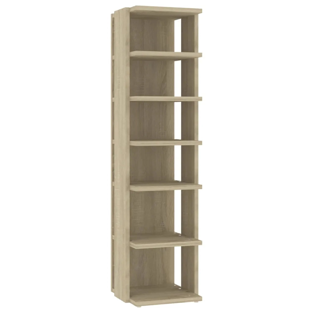Scarpiera | Mobile per scarpe Rovere Sonoma 27,5x27x102 cm in Legno Multistrato