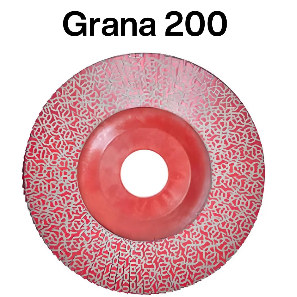 Disco diamantato lamellare diametro 115mm sgrossatura bordi piastrelle *** formato grana 200gr., confezione 1