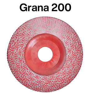 Disco diamantato lamellare diametro 115mm sgrossatura bordi piastrelle *** formato grana 200gr., confezione 1