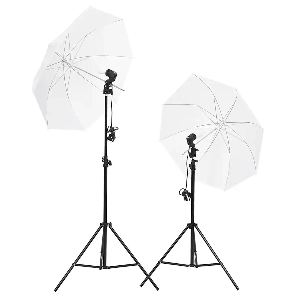 Kit per Studio Fotografico con Set di Luci e Fondale CFW3679705