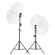 Kit per Studio Fotografico con Set di Luci e Fondale CFW3679705