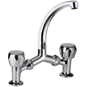 Rubinetto a ponte con canna a c serie 1000 2000 remer