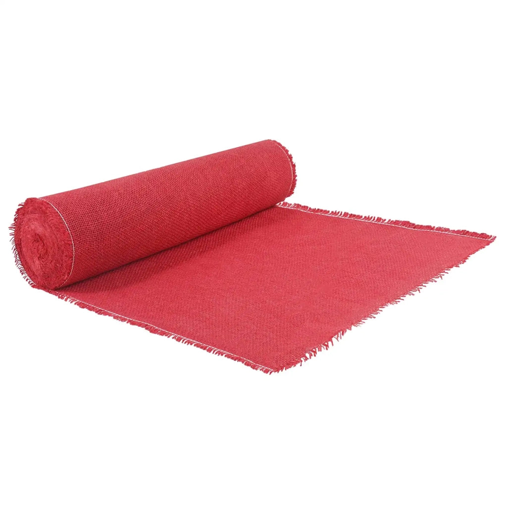 Rotolo di Juta 50 x 2500 cm Rosso 42012167