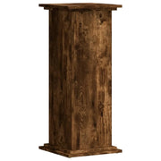 Portavasi mobiletto per fiori 33 x 33 x 80 cm legno ingegnerizzato marrone 02_0045155