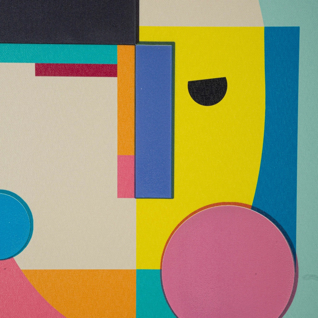 Bamiri, Quadro Materiale Struttura in Plastica, 50x70h cm Multicolore