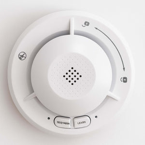 120x Rilevatore di fumo collegabili via radio Batteria da 120 anni e radio frequenza Allarme antincendio fotoelettrico da 8120 dB per un'efficace protezione in appartamenti e case