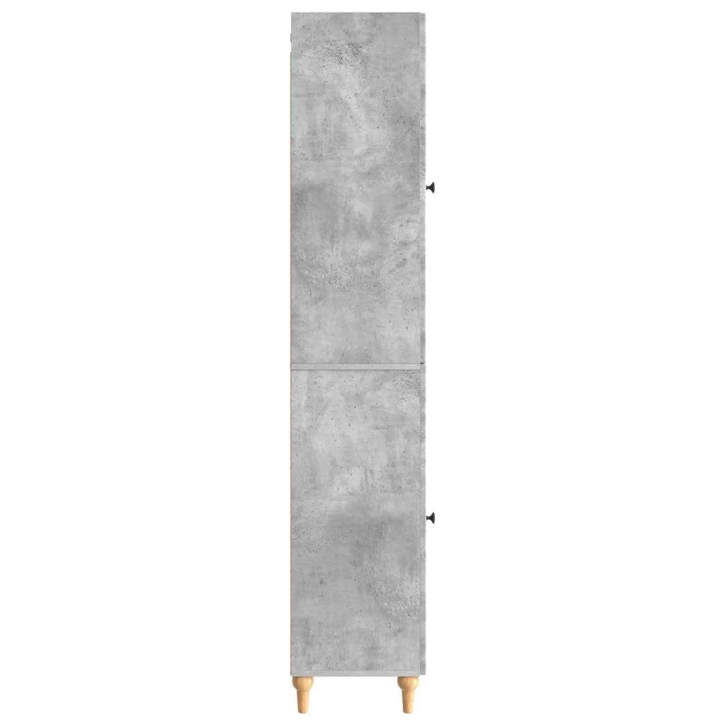 Set di armadi 2 pcs Grigio Cemento Legno ingegnerizzato 3416451