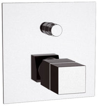 Rubinetto termostatico vasca-doccia da incasso - serie qubika thermo