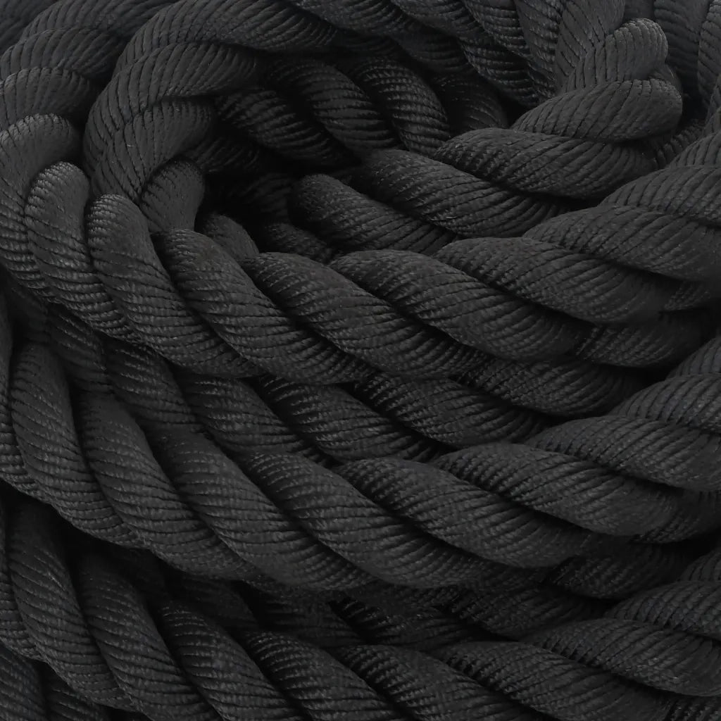 Corda da Battaglia Nera 12 m 9 kg Poliestere 94267