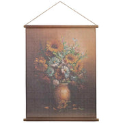 Tela pergamena in tessuto stampato 76x97x2,5h cm