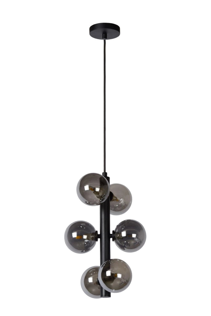 Lucide Tycho lampadario nero 6 luci G9 45474/06/30