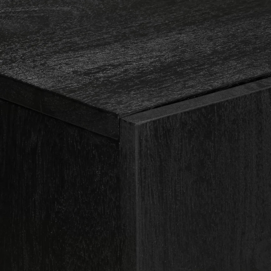 Credenza Nera 60x33x75 cm in Legno Multistrato 4017650