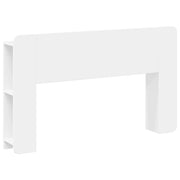 Testiera | Testata del letto con archiviazione Bianco 135 x 18,5 x 80 cm