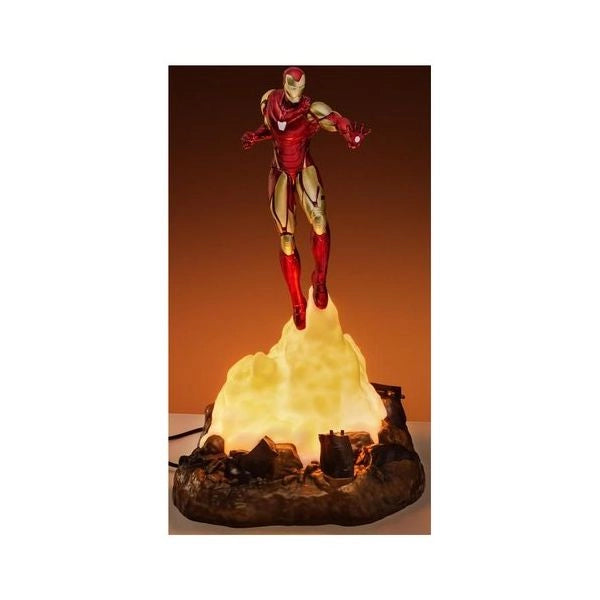 Lampada paladone pp11311msis marvel comics iron man diorama