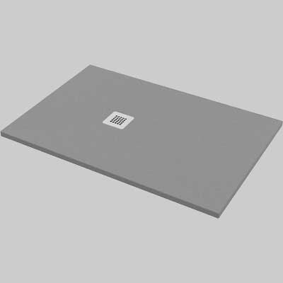 PIATTO DOCCIA RETTANGOLARE EFFETTO PIETRA GRIGIO  70x100     MADE IN ITALY