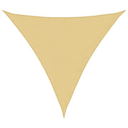 Vela Parasole | Telo Ombra | Vela da ombra Sabbia 4x4x4 m 100% Poliestere Oxford