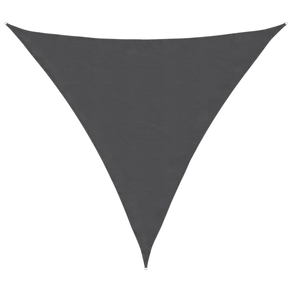 Vela Ombreggiante-Parasole a vela Oxford Triangolare 3x3x3 m Antracite