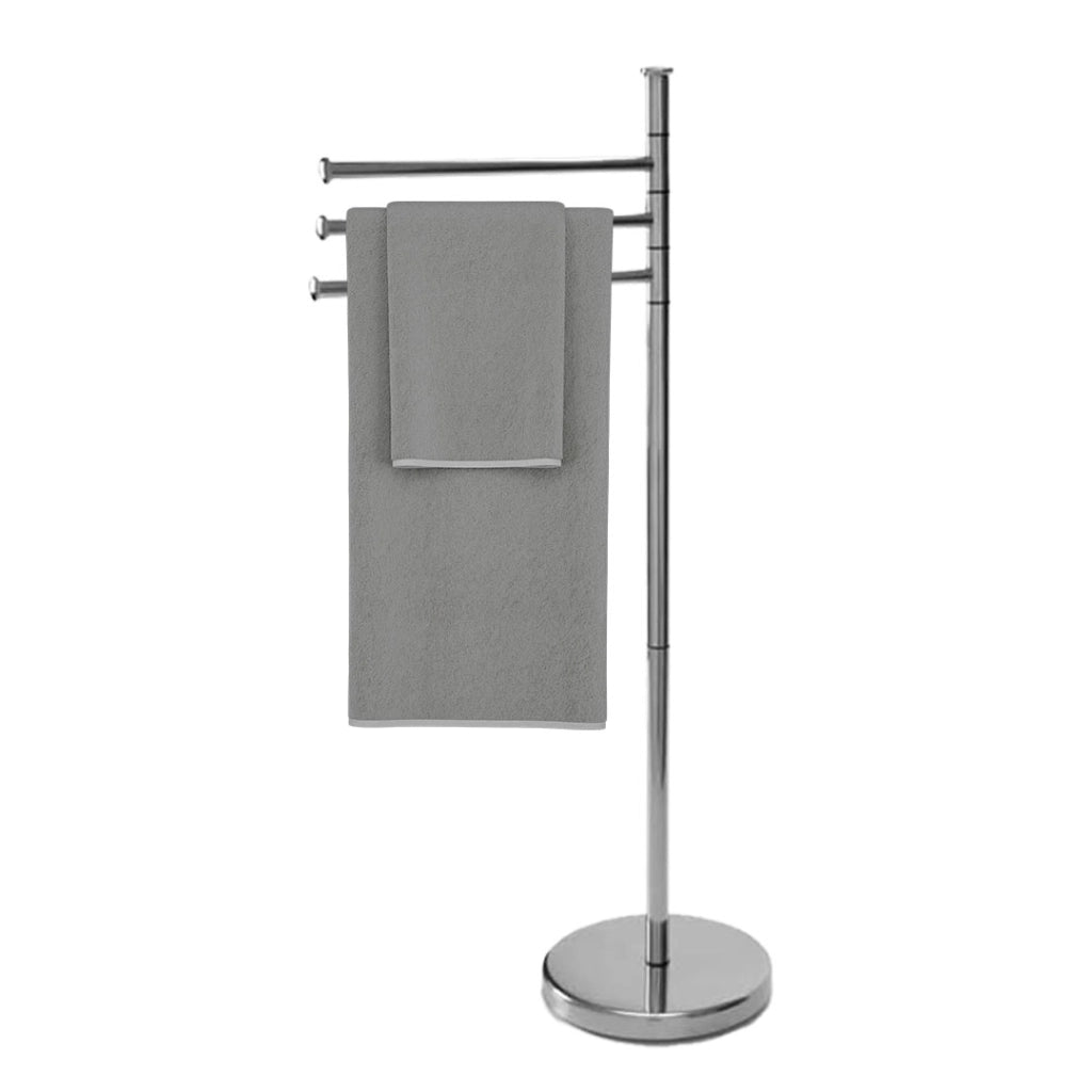 MAURY'S PIANTANA CROMO PORTASCIUGAMANI CON STRUTTURA IN ACCIAIO 20X83 CM USATO COME NUOVO