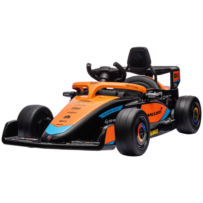 Macchina Elettrica per Bambini 12V con Licenza McLaren Racing Arancione
