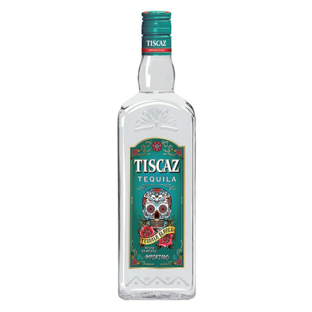 Tequila bianca tiscaz messicana 35% confezione da 700 millilitri