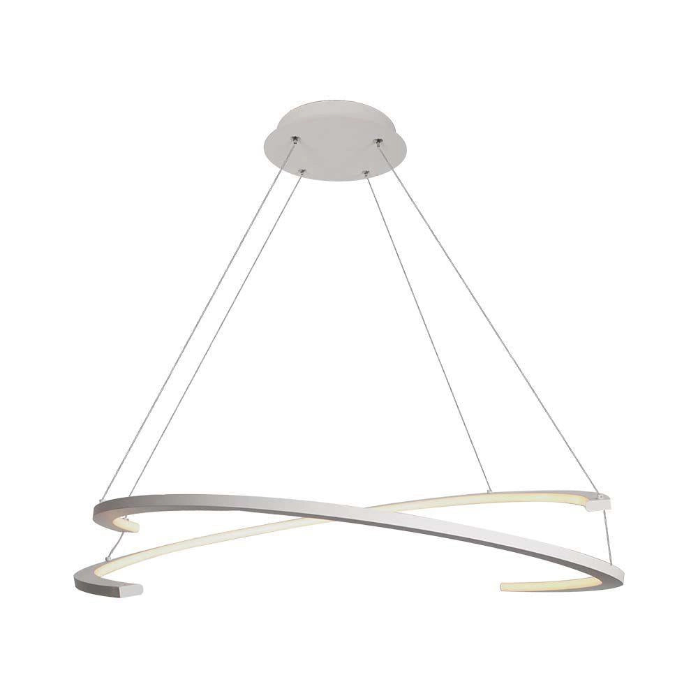 V-TAC lampada a sospensione LED bianca 4000K 48W Ø84cm
