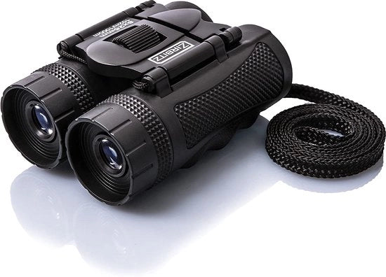 Verrekijker UltraSharp - acqua resistente, ideale per viaggi, escursioni, concerti, sport e osservazione della natura, Occhiali da telescopio - compatti, alta magnificazione