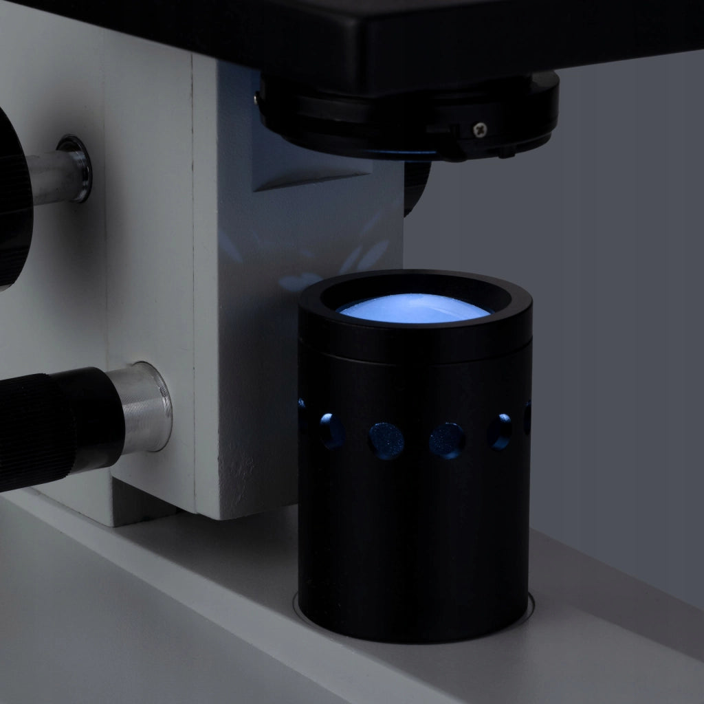 Mikroscopio Biologico Uran Pro MBUP – Testa Monoculare Inclinata 45° | Ottica di Alta Qualità