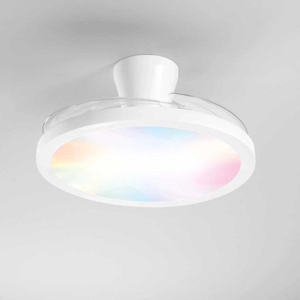 VENTILATORE RETRATTILE 40W D.50XH23CM CCT + RGB.