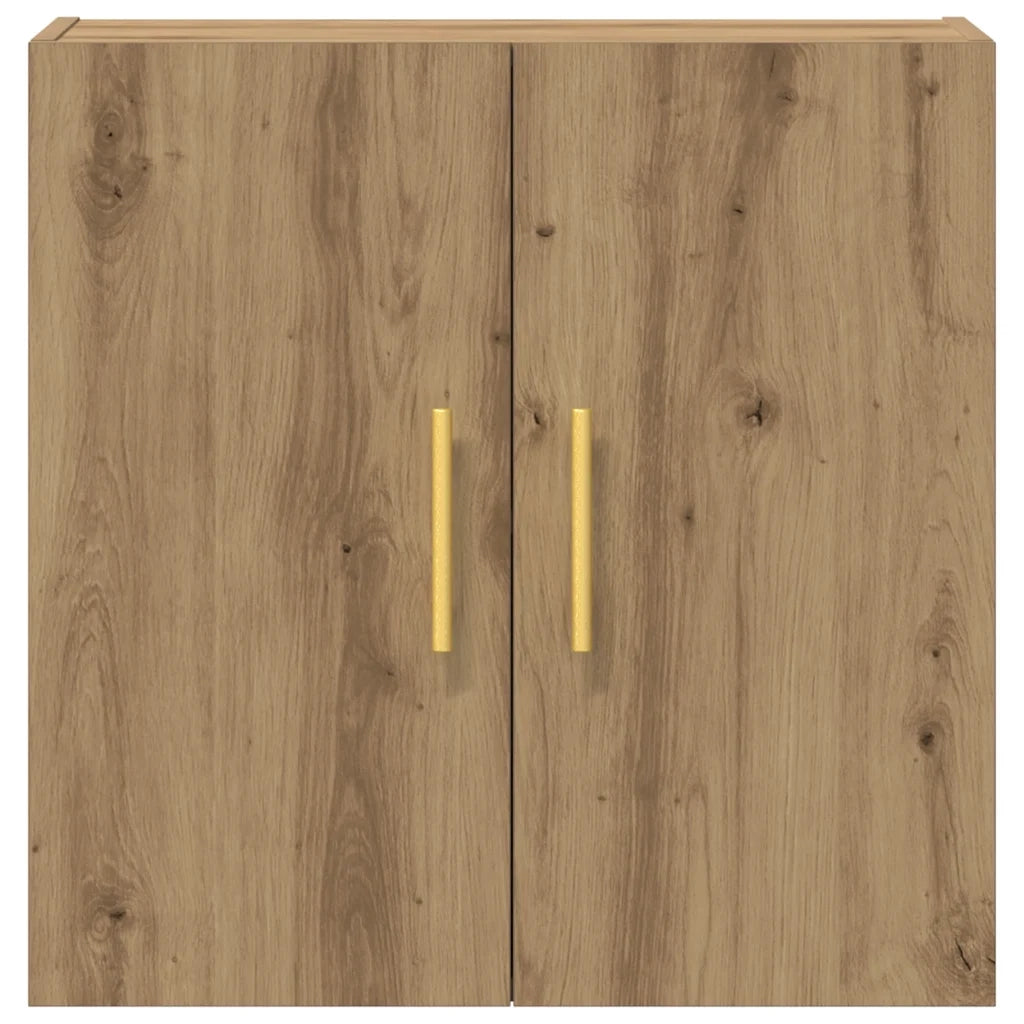 Armadietto a Muro Rovere Artigianale 60x31x60 cm in Truciolato 857301
