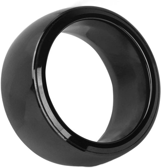 Anello Smart R4 Acqua Resistente Ceramica NFC per Telefoni Android (Dimensione 10)