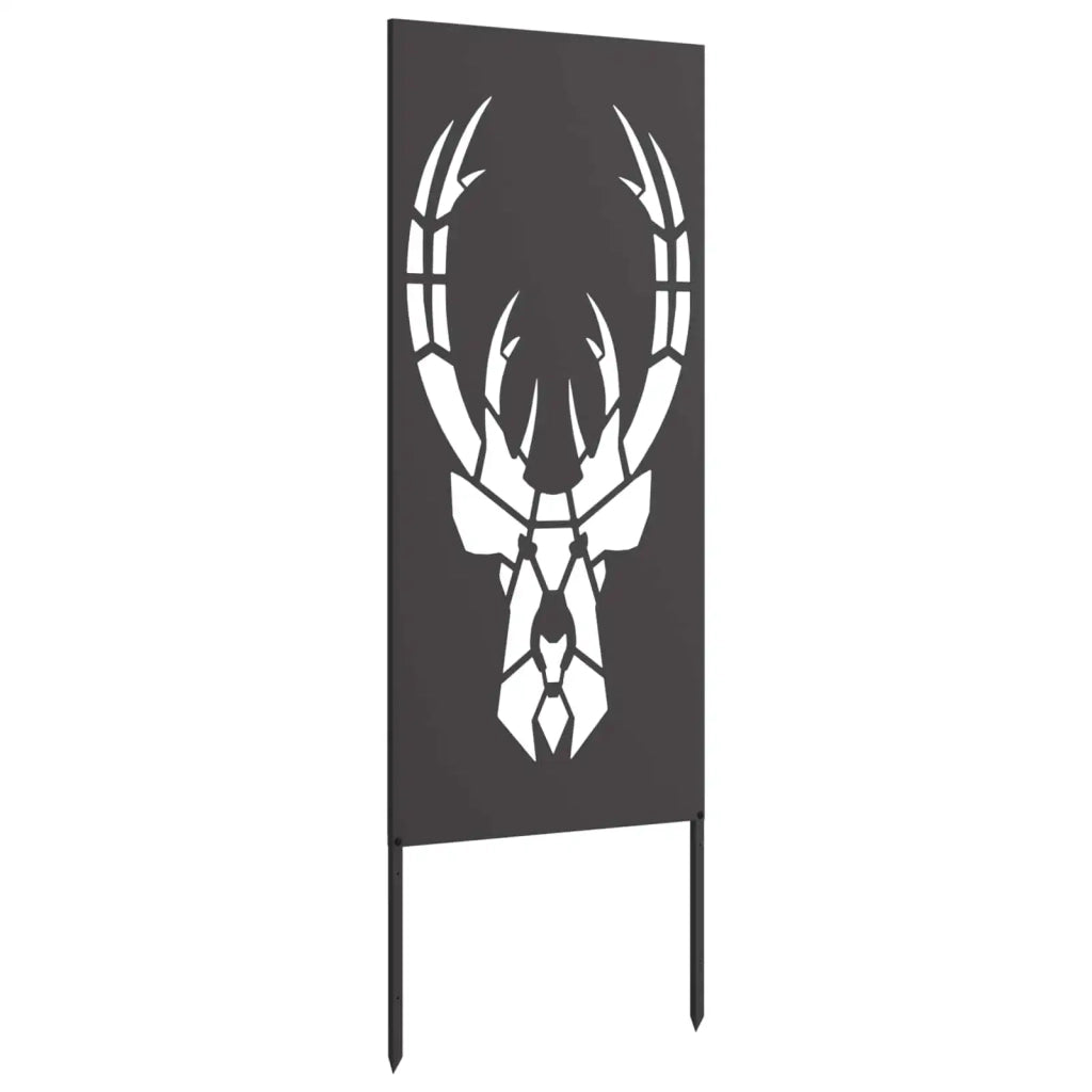Schermo per privacy in giardino Stampa animale Nero 50 x 140 cm 876329